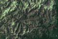 Plastico Valle d'Aosta vista zenitale